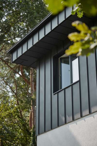 Suburban house in Berlin, clad in DS Nordic Click Seam, Haydnallee 71, 14612 Falkensee
